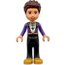 LEGO River with Purple Jacket Minifigure