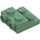 LEGO Plate 2 x 2 x 0.7 with 2 Studs on Side (4304 / 99206)