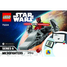 LEGO Sith Infiltrator Microfighter Set 75224 Instructions