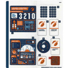 LEGO Sticker Sheet for Set 60228 (58008)