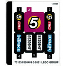 LEGO Sticker Sheet for Set 60288 (73133)