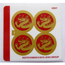 LEGO Sticker Sheet for Set 70650 (38836)