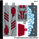 LEGO Sticker Sheet for Set 76098 (37123)