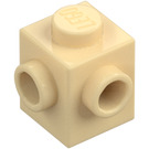 LEGO Brick 1 x 1 with Two Studs on Adjacent Sides (26604)