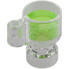 LEGO Cup with Transparent Bright Green Drink (68495)