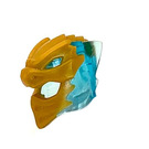 LEGO Ninjago Helmet with Flames and Gold Dragon Face