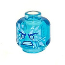 LEGO Zane Crystalized Head (Recessed Solid Stud) (1091 / 3626)