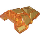 LEGO Wedge 4 x 4 with Jagged Angles with Gold Surface (28625 / 45843)