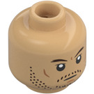 LEGO Din Djarin Head (Recessed Solid Stud) (3626 / 100563)