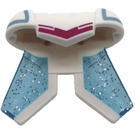 LEGO Armor with Shoulder Pads and Transparent Light Blue Glitter Wings (48119)