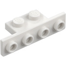 LEGO Bracket 1 x 2 - 1 x 4 with Rounded Corners and Square Corners (28802)