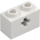 LEGO Brick 1 x 2 with Axle Hole ('+' Opening and Bottom Tube) (31493 / 32064)