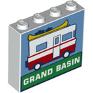 LEGO Brick 1 x 4 x 3 with RV (49311 / 55597)