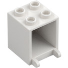 LEGO Container 2 x 2 x 2 with Recessed Studs (4345 / 30060)