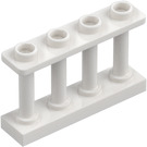 LEGO Fence Spindled 1 x 4 x 2 with 4 Top Studs (15332)