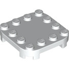 LEGO Plate 4 x 4 x 0.7 with Rounded Corners and Empty Middle (66792)