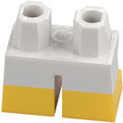 LEGO Short Legs with Yellow Shoes (37679 / 41879)