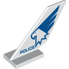 LEGO Shuttle Tail 2 x 6 x 4 with 'POLICE' and Eagle (6239)