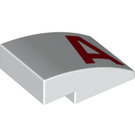 LEGO Slope 2 x 3 Curved with "A" (24309)