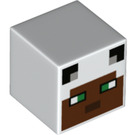 LEGO Square Minifigure Head with Panda Face (19729 / 78781)