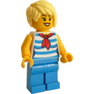 LEGO Woman in Striped Shirt Minifigure