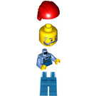 LEGO Worker in Overalls Minifigure