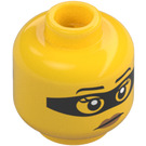 LEGO Criminal Minifigure Head (Recessed Solid Stud) (3626 / 84784)