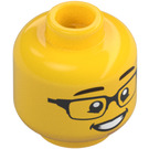 LEGO Minifigure Head with Decoration (Recessed Solid Stud) (3626 / 98363)