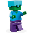 LEGO Zombie with Azure Helmet Minifigure