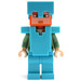 LEGO Alex with Full Diamond Armor Minifigure
