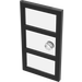 LEGO Door 1 x 4 x 6 with 3 Panes and Transparent Glass (35166)