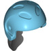 LEGO Hair with Medium Azure Helmet (30926)