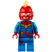 LEGO Captain Marvel with Mohawk Helmet Minifigure