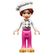 LEGO Chef Lillie with Dark Pink Pants Minifigure