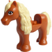 LEGO Horse with Tan Hair and Brown Eyes (77477)