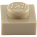 LEGO Dark Tan Plate 1 x 1 (3024 / 30008)