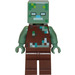 LEGO Drowned Zombie Minifigure