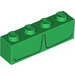 LEGO Green Brick 1 x 4 with Hulk's Chest (3010 / 33604)