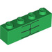 LEGO Brick 1 x 4 with Hulks abs (3010 / 33605)