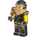 LEGO Hero Cole with Clip on Back Minifigure