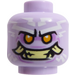 LEGO Lavender Head with White Tattoos and Smile with Tusks (Recessed Solid Stud) (3626)