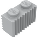 LEGO Medium Stone Gray Brick 1 x 2 with Grille (2877)