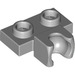 LEGO Medium Stone Gray Plate 1 x 2 with Middle Ball Joint Socket (14704)