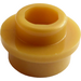 LEGO Pearl Gold Plate 1 x 1 Round with Open Stud (28626 / 85861)