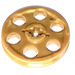 LEGO Pearl Gold Wedge Belt Wheel (4185 / 49750)