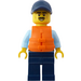 LEGO Police Officer with Life Jacket Minifigure