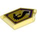 LEGO Tile 2 x 3 Pentagonal with Storm Dragon Power Shield (22385 / 24580)