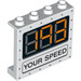 LEGO Panel 1 x 4 x 3 with '193 YOUR SPEED' with Side Supports, Hollow Studs (60581)