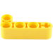 LEGO Yellow Beam 2 x 4 Bent 90 Degrees, 2 and 4 holes (32140 / 42137)
