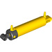 LEGO Yellow Pneumatic Cylinder V2 Large (19478 / 26656)